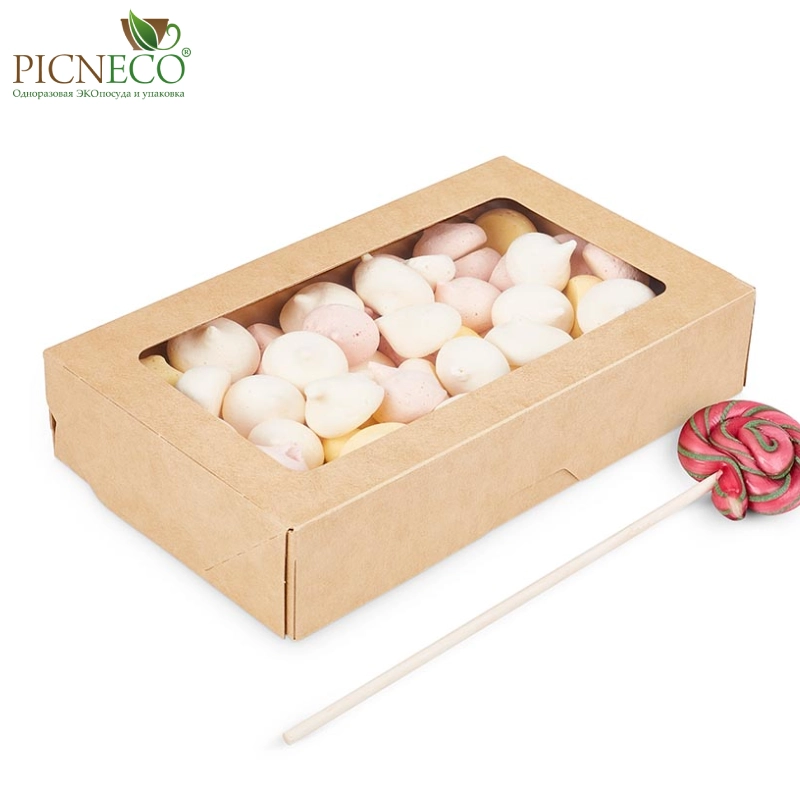 товар Контейнер бумажный 1000мл, крафт, серия OneBox OKP100